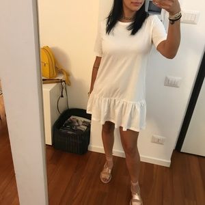 White tshirt dress